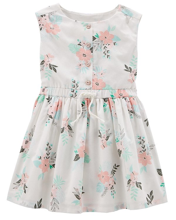 Vestido Floral e Carters