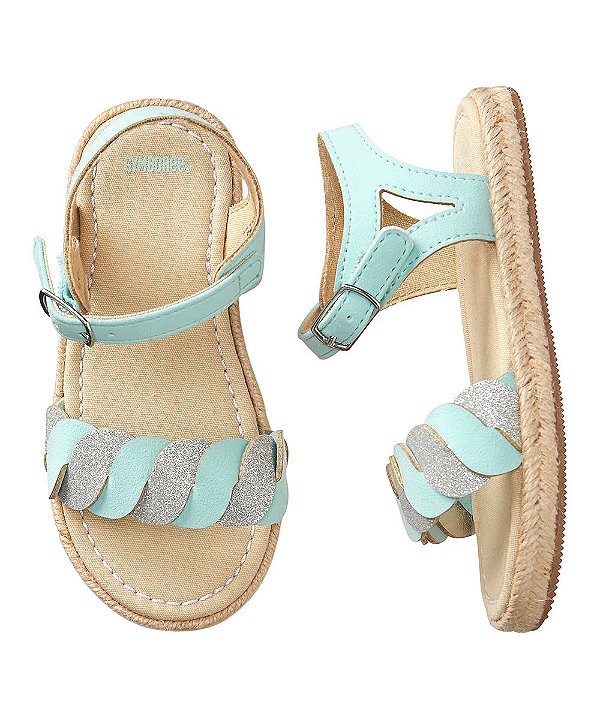 Sandália Blue Espadrille GYMBOREE