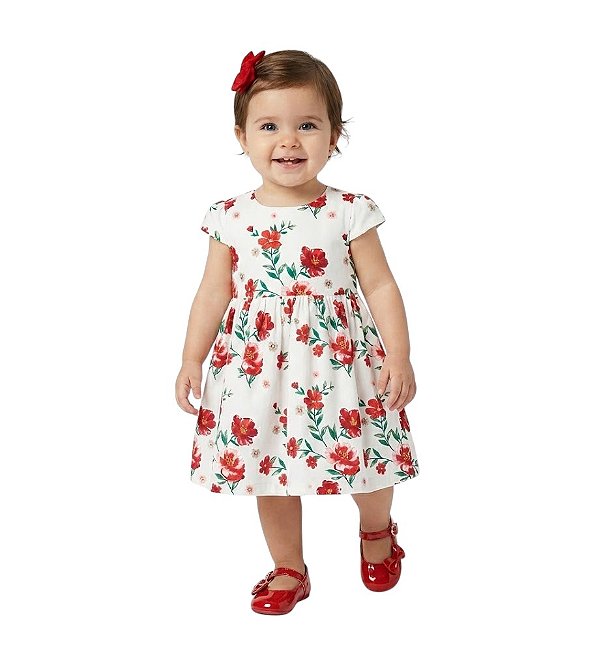 Vestido Floral Baby Carters