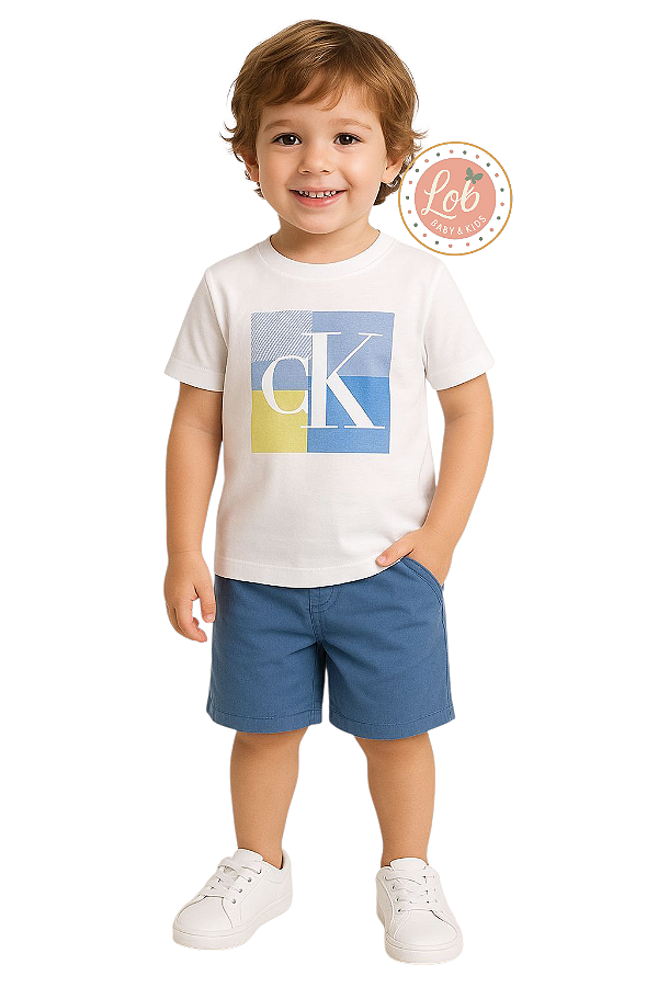 Conjunto  Bermuda Calvin Klein