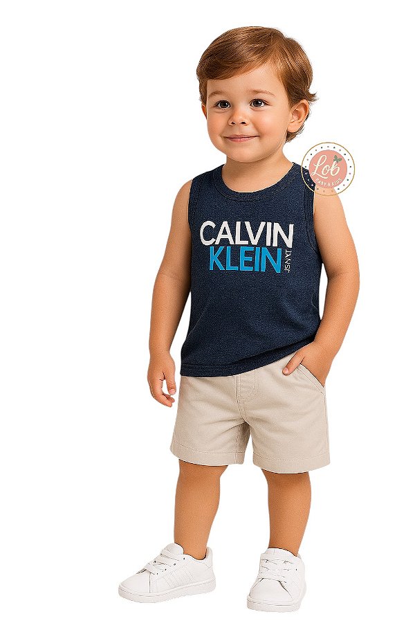 Conjunto Regata e Bermuda Calvin K