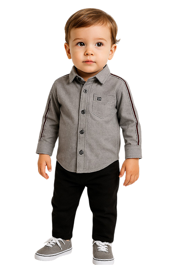 Conjunto Infantil Ml Calvin Klein