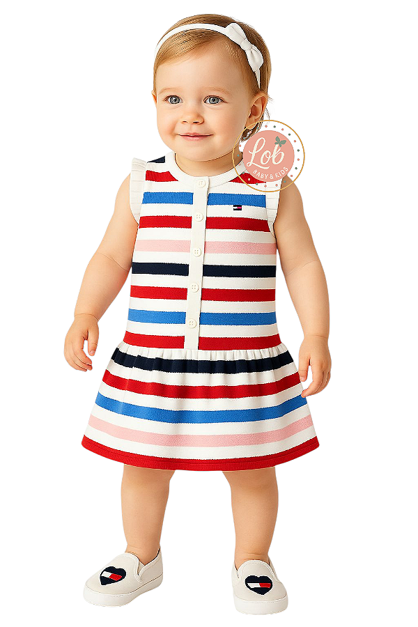Vestido bebe Tommy Hilfiger