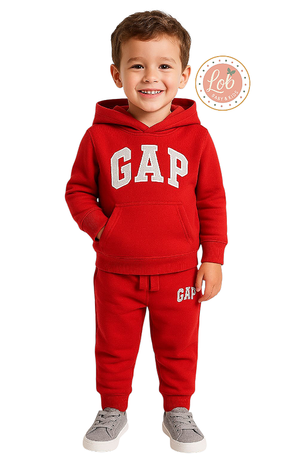 Conjunto em Moletom Gap Kids