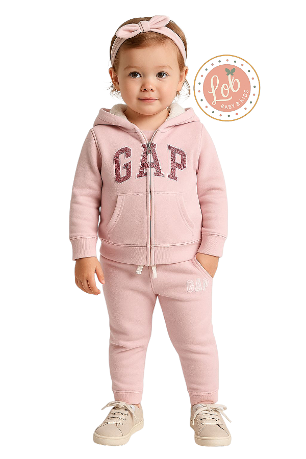 Conjunto em Moletom Gap Kids
