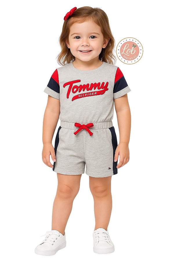 Romper em malha Tommy Hilfiger