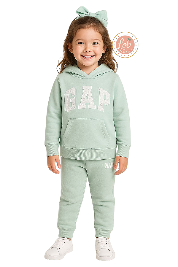 Conjunto em moletom Gap Kids