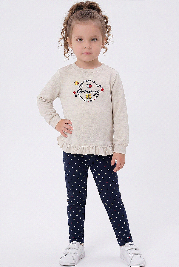 Conjunto Tommy em malha Tommy Kids