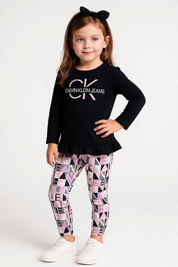 Conjunto infantil Calvin Klein