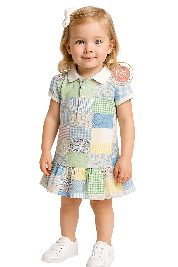 Vestido Patchwork  Polo RALPH LAUREN