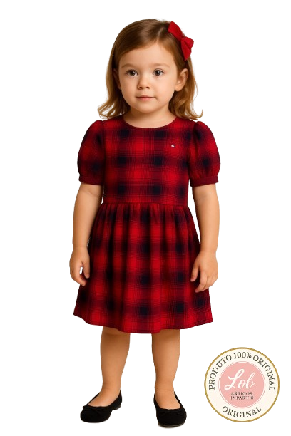 Vestido Infantil Tommy Hilfiger