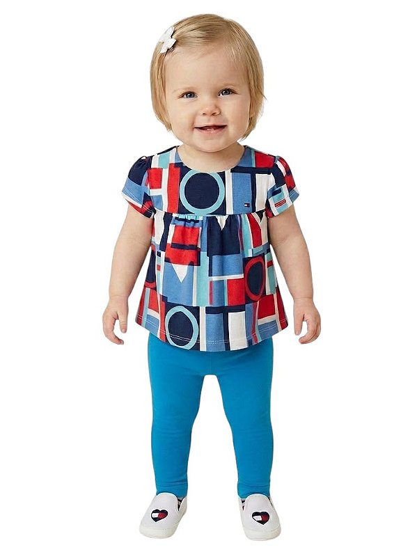 Conjunto batinha Tommy Hilfiger