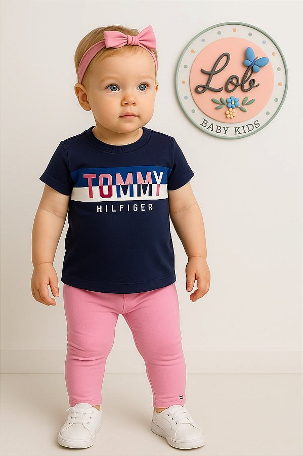 Conjunto Camiseta e legging