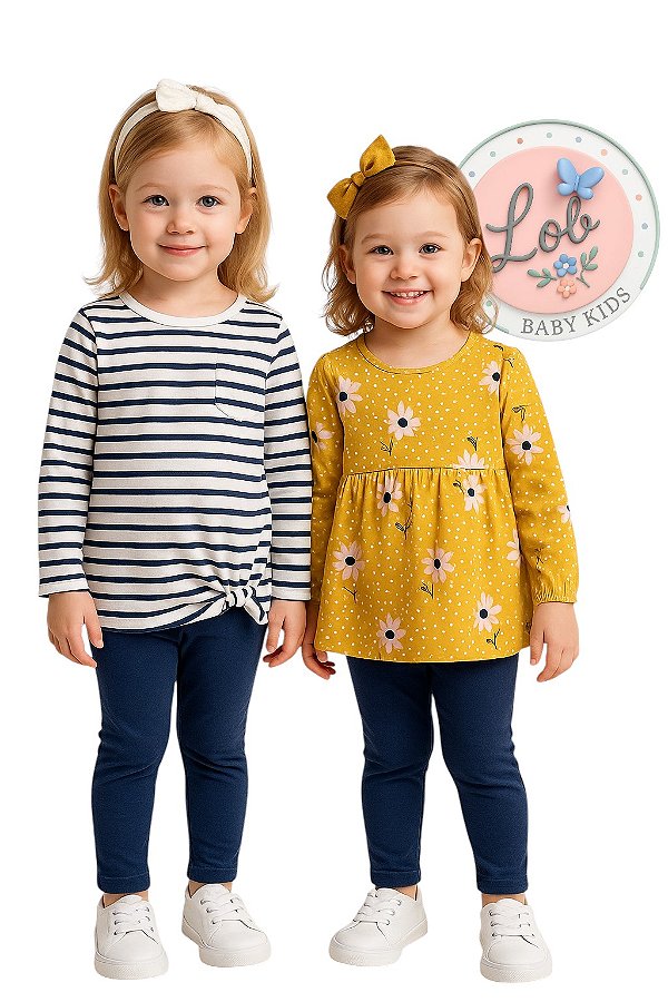 Conjunto 3 Peças Floral  Carter's