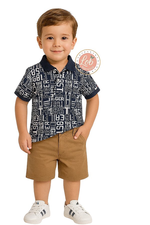 Conjunto Kids Polo Tommy Hilfiger