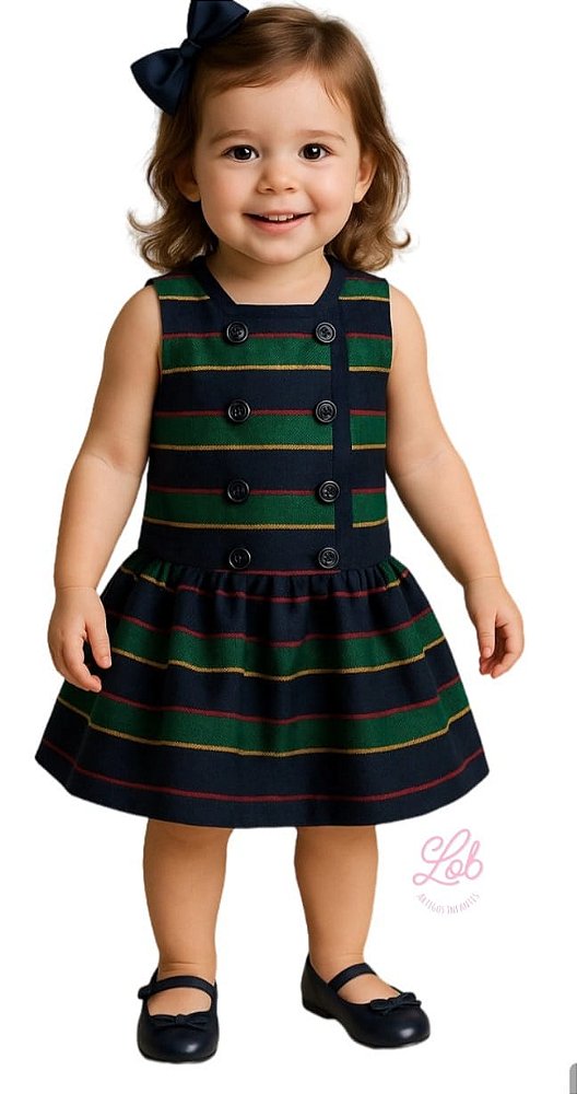 Vestido infantil Tommy Hilfiger