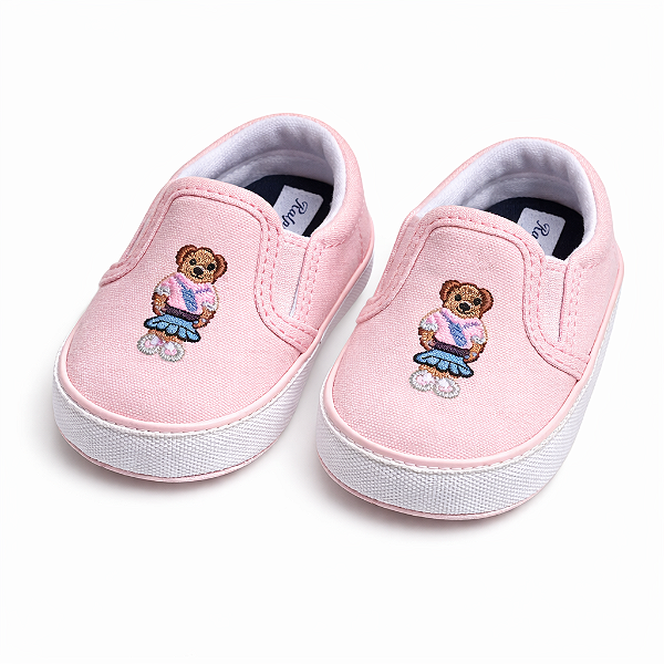 Tenis Slip on Polo Ralph Lauren bebe Polo Bear