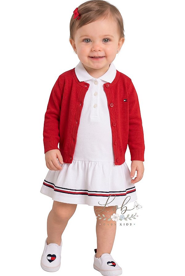 Cardigan Bebê Tommy Hilfiger