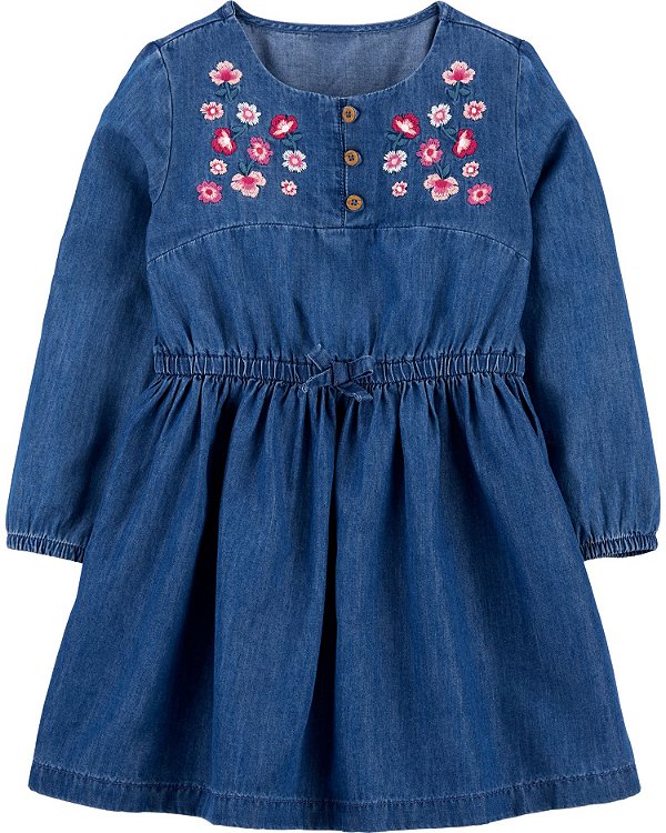 Vestido Carters jeans Chambray