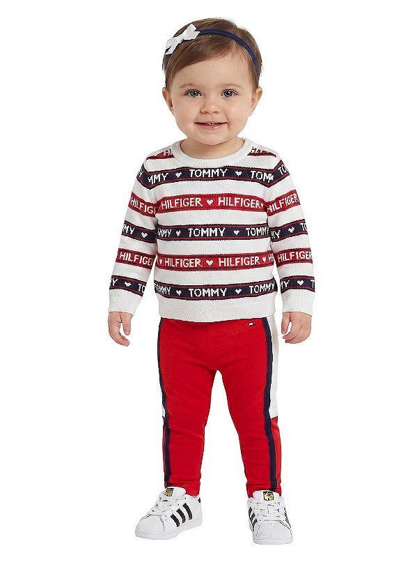 Sueter em Tricô Baby Tommy Hilfiger