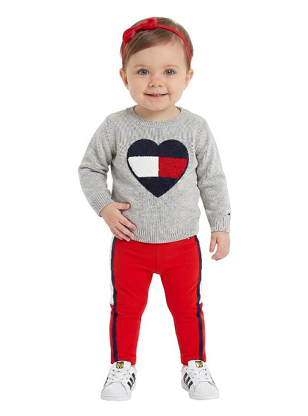 Sueter em Tricô Baby Tommy Hilfiger