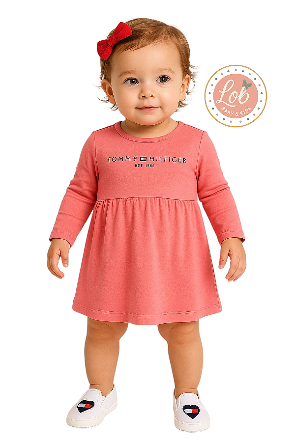 Vestido Baby Girls Tommy Hilfiger