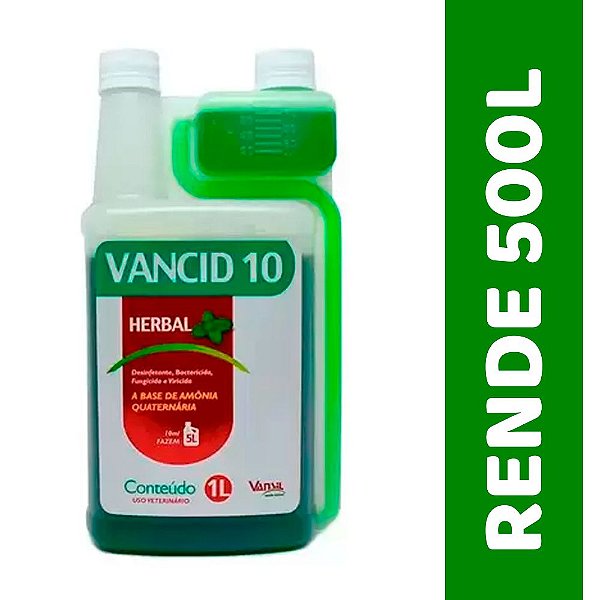 Vancid 10% Herbal - 1 Litro