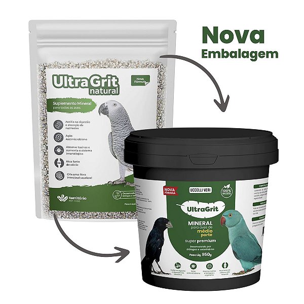 Ultra Grit Médio Porte - 950g