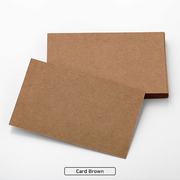 LTA4-172 - CARD PLUS BROWN - 110g - 50 fls - Formato: A4 (21,0x29,7 cm)