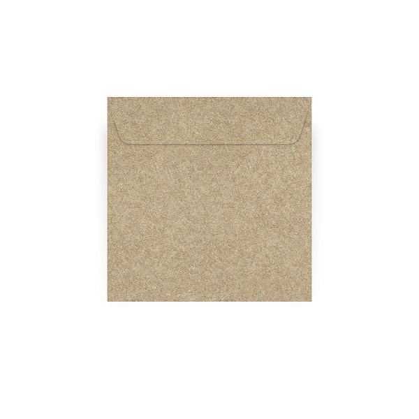 Envelope para convite | Quadrado Aba Reta Kraft 24,0x24,0