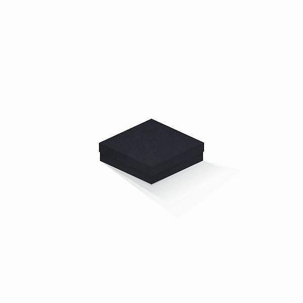 Caixa de presente | Quadrada F Card Scuro Preto 12,0x12,0x4,0