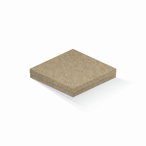 Caixa de presente | Quadrada Kraft 20,5x20,5x4,0