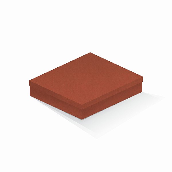 Caixa de presente | Retângulo F Card Scuro Laranja 21,7x27,7x5,0