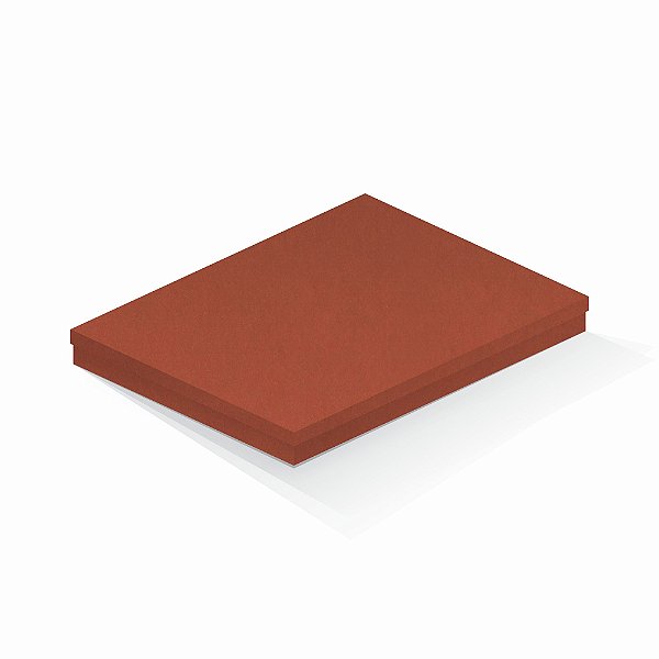 Caixa de presente | Retângulo F Card Scuro Laranja 23,5x31,0x3,5