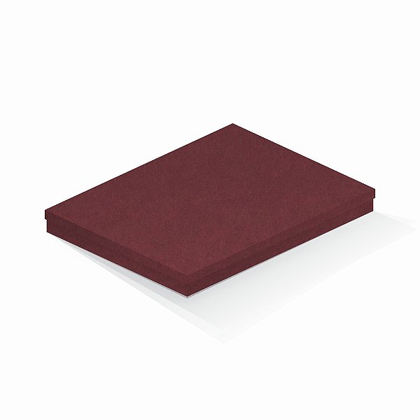Caixa de presente | Retângulo F Card Scuro Vermelho 23,5x31,0x3,5