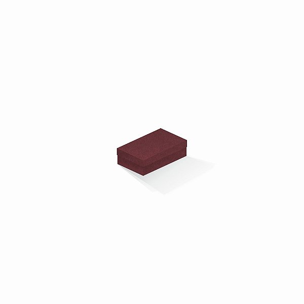 Caixa de presente | Retângulo F Card Scuro Vermelho 6,0x10,0x3,5