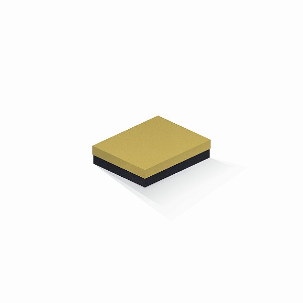Caixa de presente | Retângulo F Card Ouro-Preto 12,0x15,0x4,0