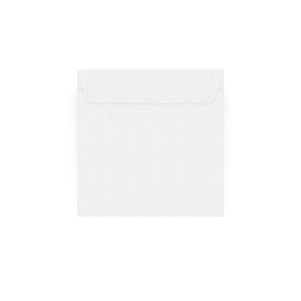 Envelope para convite | Quadrado Aba Reta Markatto Finezza Bianco 24,0x24,0