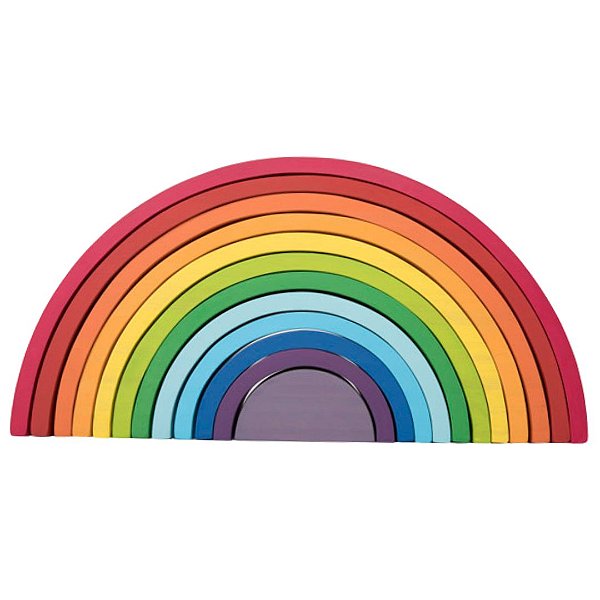 Arco-íris Waldorf 12 peças Colorido