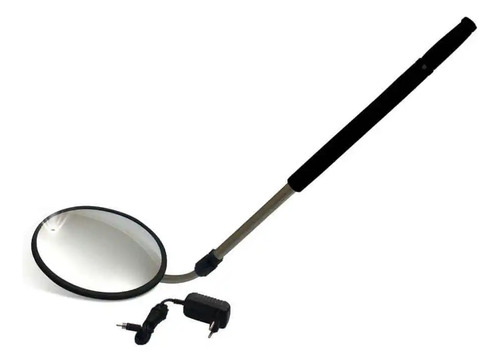 Espelho De Inspeção Veicular Vision 230 m Antiestilhaçante c/ Iluminação LED