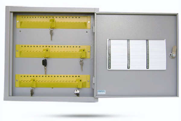 Claviculário Modelo Cofre para 60 Chaves para Estacionamento