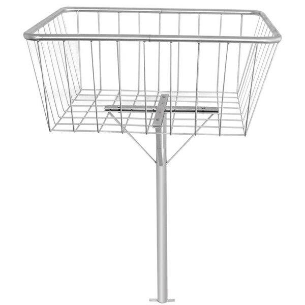 Lixeira de Rua 280L com Suporte Central