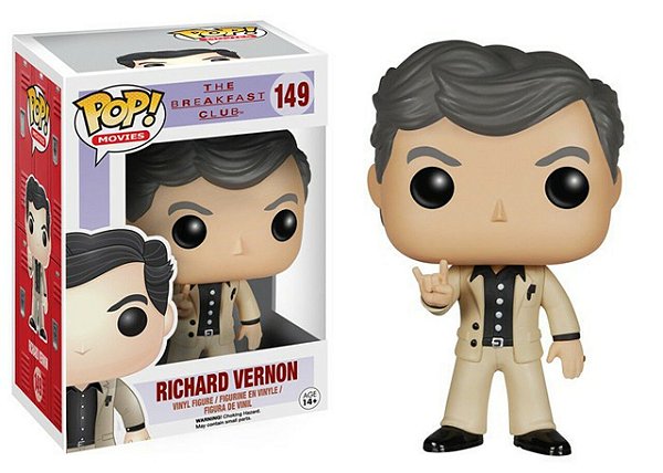 Richard Vernon 149 Pop Funko The Breakfast Club -Clube dos 5