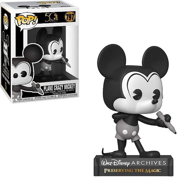 Plane Crazy MIckey 797 Pop Funko Disney 50