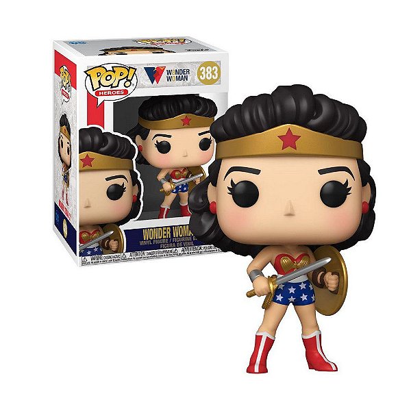 Wonder Woman 383 Pop Funko Mulher Maravilha