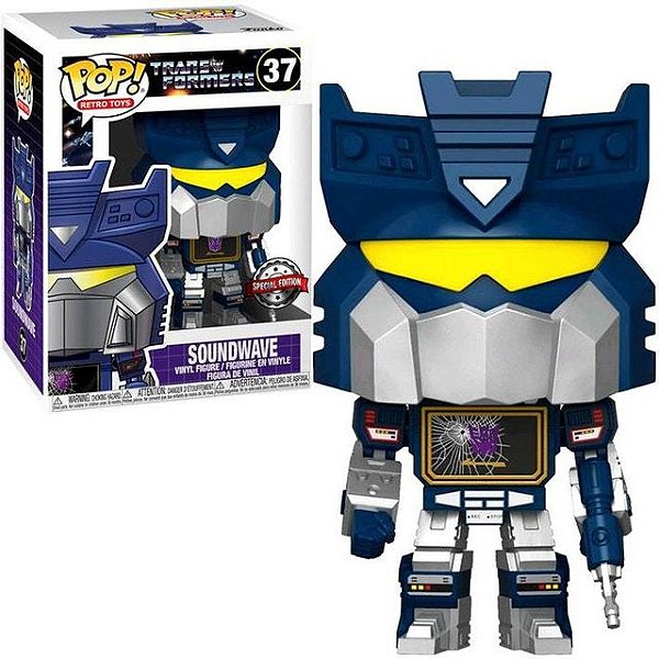 Soundwave 37 Exclusivo Pop Funko Transformers