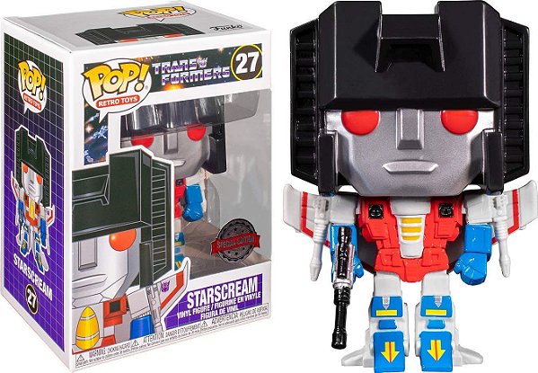 Starscream 27 Exclusivo Pop Funko Transformers