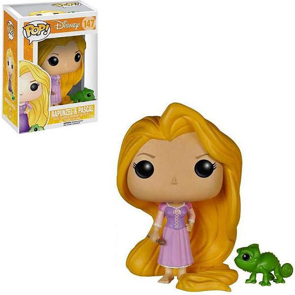 Rapunzel e Pascal 147 Pop Funko Disney