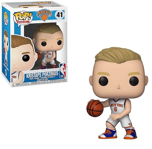 Kristaps Porzingis 41 Pop Funko New York Knick NBA