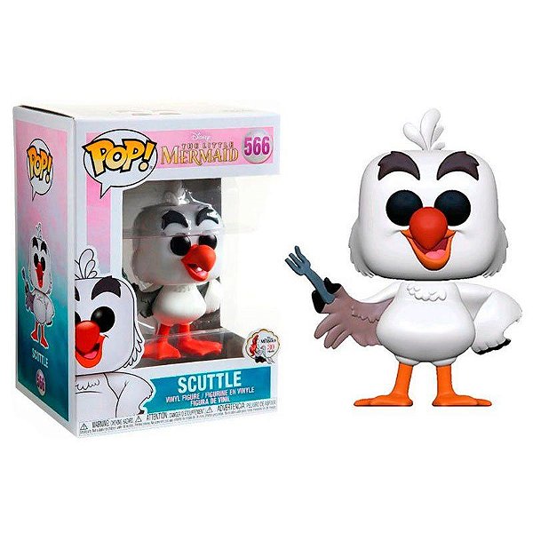 Scuttle 566 Pop Funko Pequena Sereia Disney